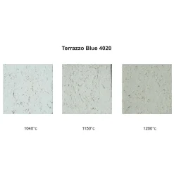 Argilla Terrazzo blu, chamottata grossa