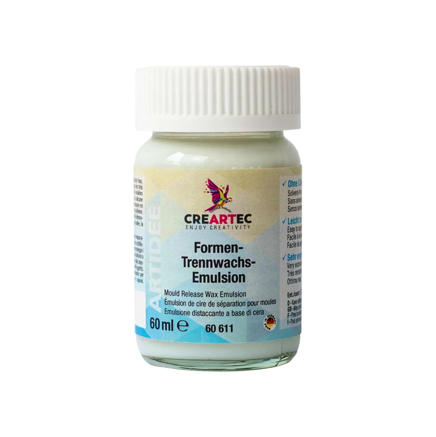 Artidee - Emulsione distaccante a base di cera