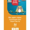 artist junior - Blocco di carta colorata per bambini