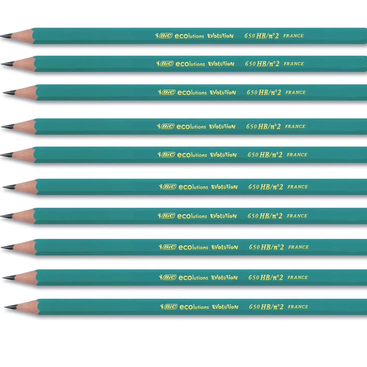 Bic - Ecolutions, Evolution 650, Set matite HB