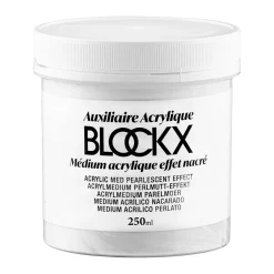 Blockx - Medium acrilico con effetto madreperla