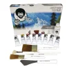 Bob Ross - Set di colori ad olio, tema paesaggio