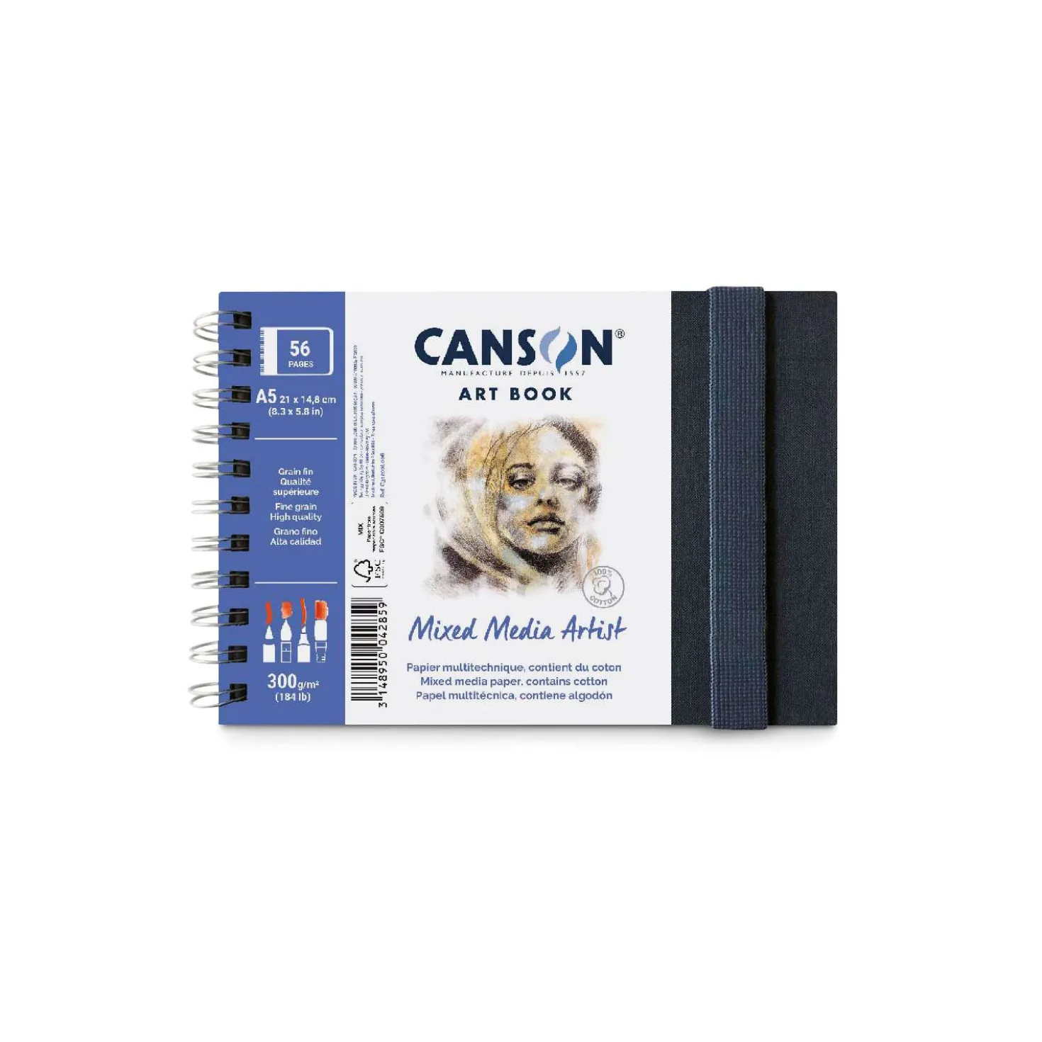 Canson - Art Book, Mixed Media Artist, Album per schizzi