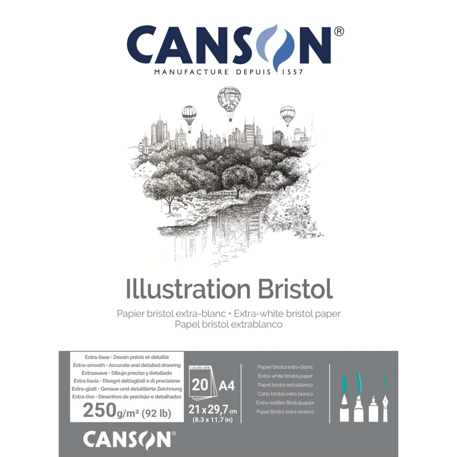 Canson Bristol blocco da disegno
