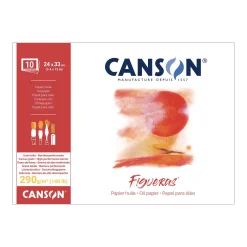 Canson - Figueras, Blocco per olio e acrilico, collato su 4 lati