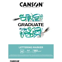 Canson - Graduate, Blocco Lettering marker