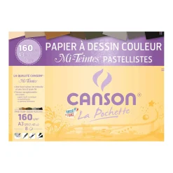 Canson - Mi-Teintes A3, Carta colorata