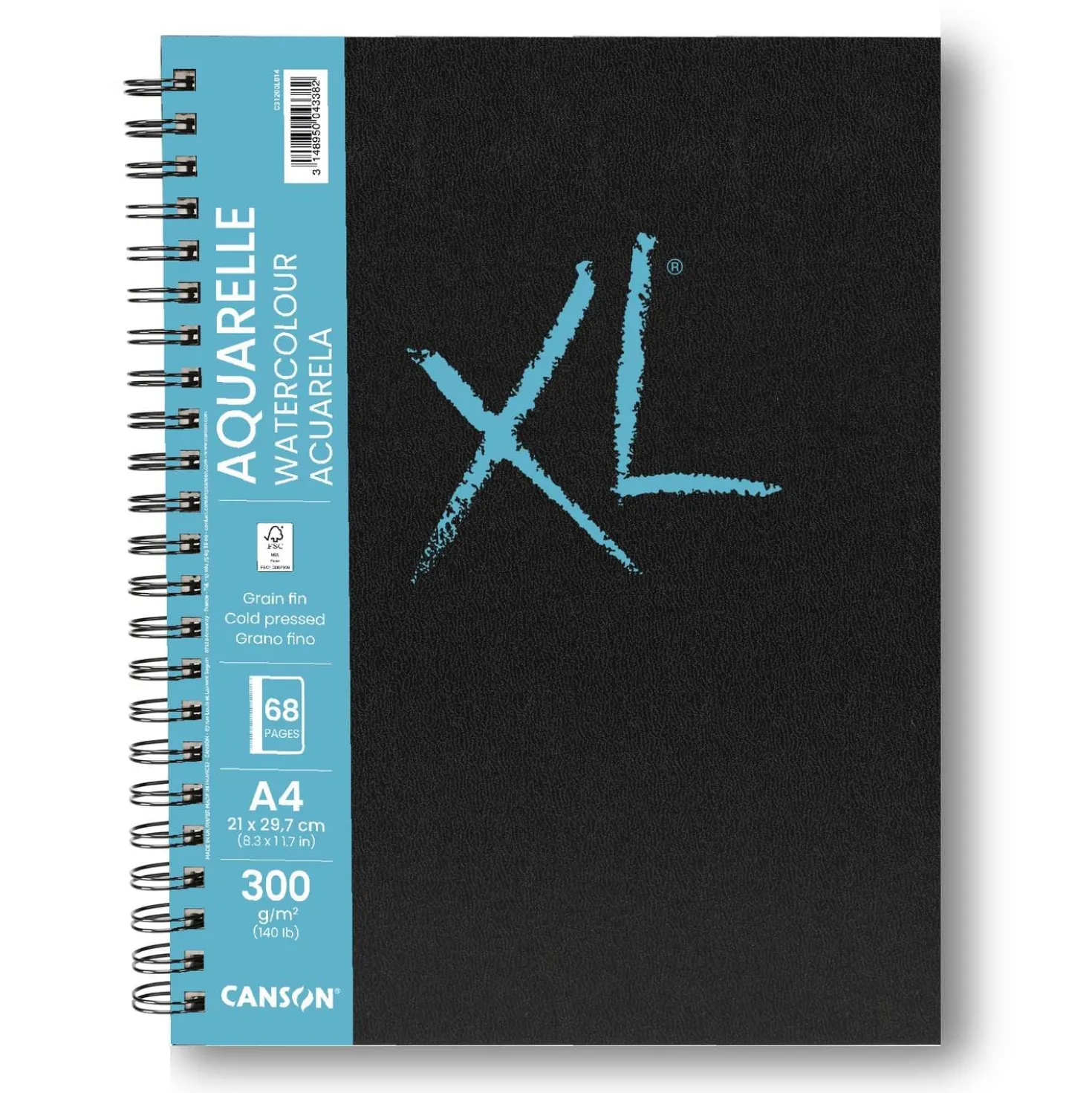 Canson - XL, Blocco per studi e acquerello Aquarelle Artbook