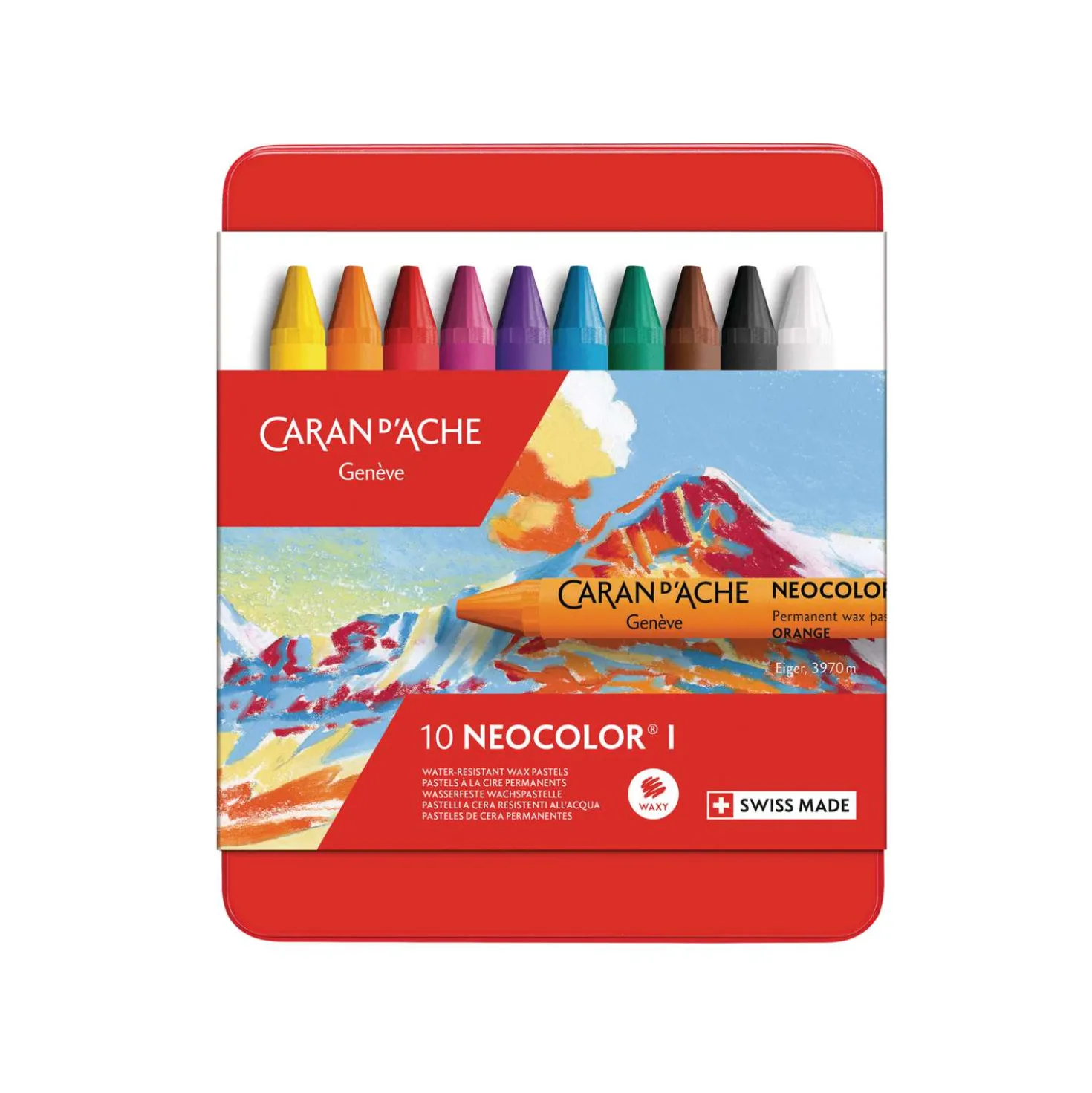 Caran D'Ache - Neocolor I, Set di pastelli a cera