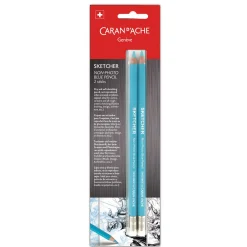 Caran D'Ache - Sketcher/Non-Photo Blue Pencil, Matita speciale per schizzi