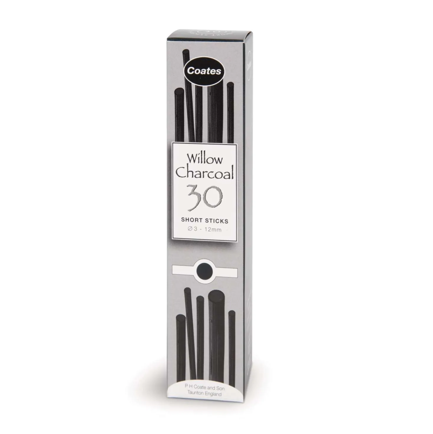 Carboncino da disegno inglese, assortimento