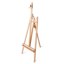 Cavalletto a lira in legno di faggio