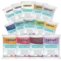 Cernit - Translucent, Pasta modellabile traslucida