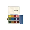 Charvin - Collection Diamant, Set di 12 acquerelli extra-fini in confezione di metallo con serbatoio