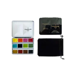 Charvin - Collection Diamant, Set di 12 acquerelli extra-fini