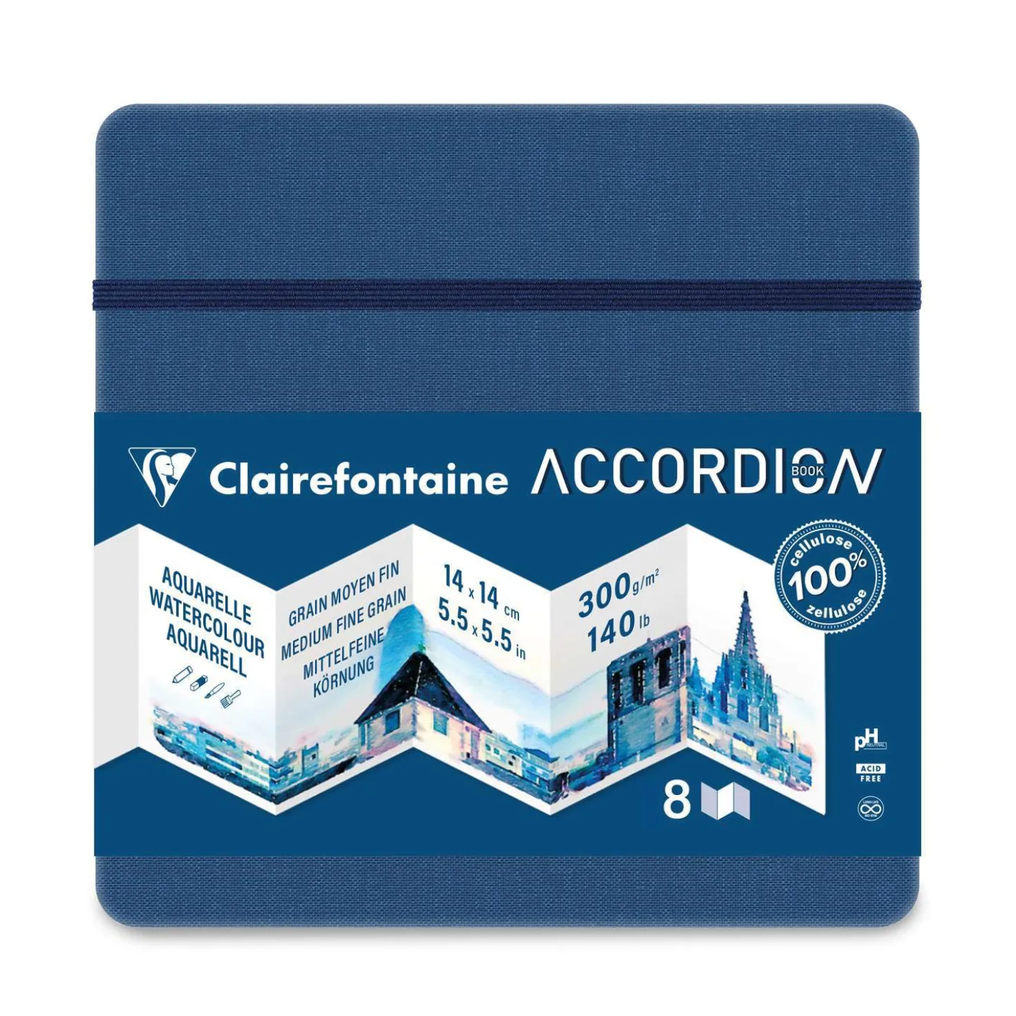 Clairefontaine - Accordion, Album per acquerello