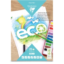 Clairefontaine - Eco, Carta bianca riciclata