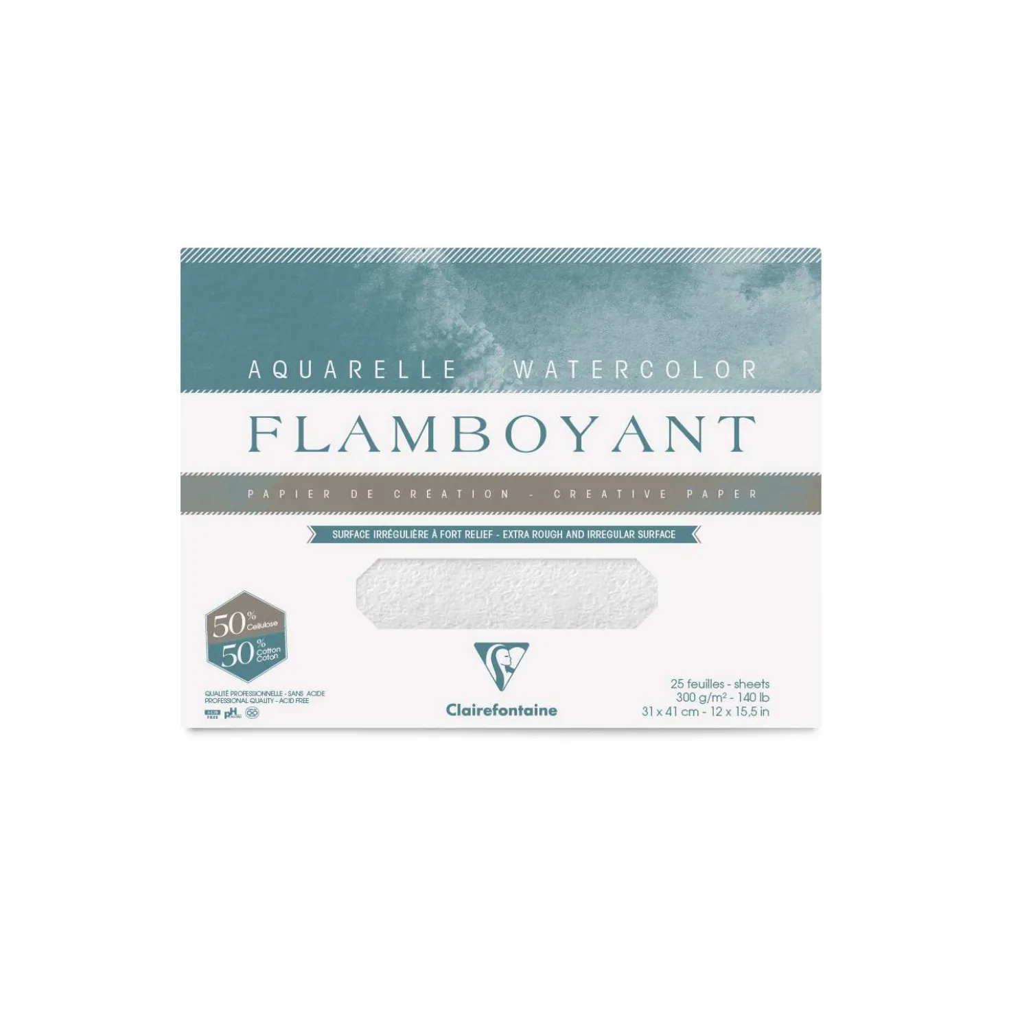 Clairefontaine Flamboyant carta per acquerello