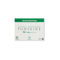 Clairefontaine - Fontaine, Carta per acquerello, grana torchon