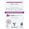 Clairefontaine - Fontaine, Carta per acquerello Extra White, grana fine