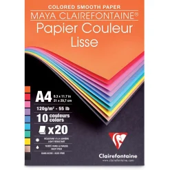 Clairefontaine Maya carta colorata liscia