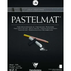Clairefontaine - Pastelmat, Blocco per pastello n.6, antracite