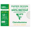 Clairefontaine - Pochette Dessin, Carta da disegno riciclata