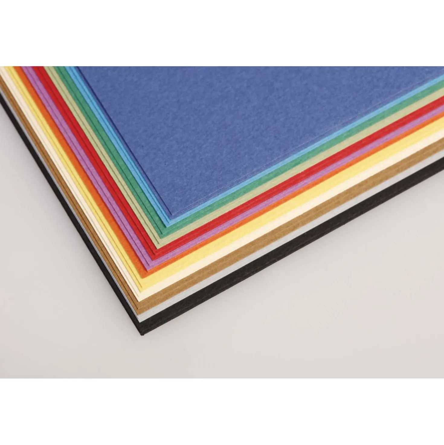 Clairefontaine - Tulipe, assortimento da 24 fogli colorati - colori standard