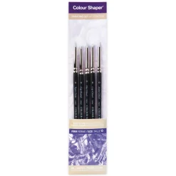 Colour Shaper - Set di pennelli per modellare con punta rigida
