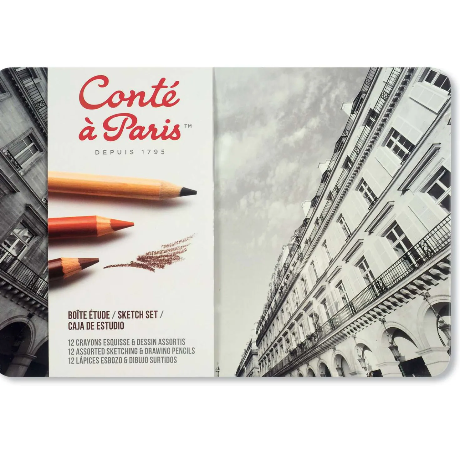 Conté à Paris - Set per schizzi e disegno