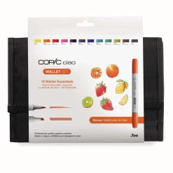 Copic - Ciao, Set Starter Essentials, 12 marker con astuccio
