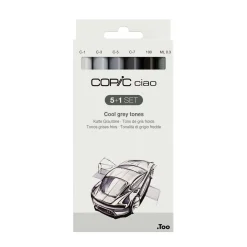 Copic - Ciao, Set 5+1 toni di grigio
