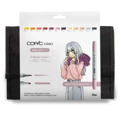 Copic - Ciao, Witch, Set Manga da 12 marker con astuccio