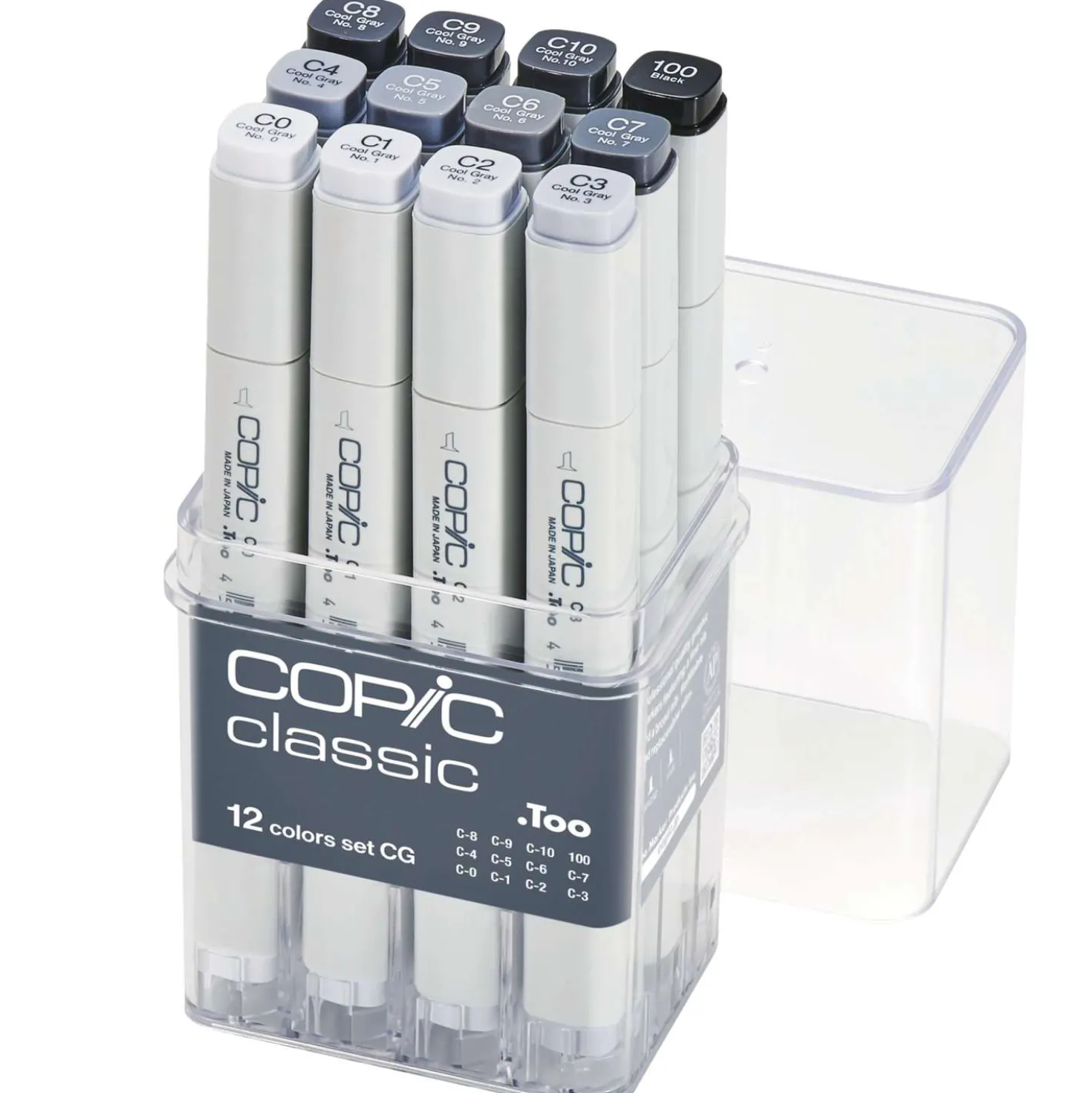Copic - classic, Set da 12 Cool Gray