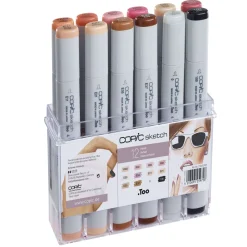 Copic - Sketch Portrait, Set da 12 marker