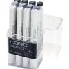 Copic - Sketch, Set CG da 12 marker grigi