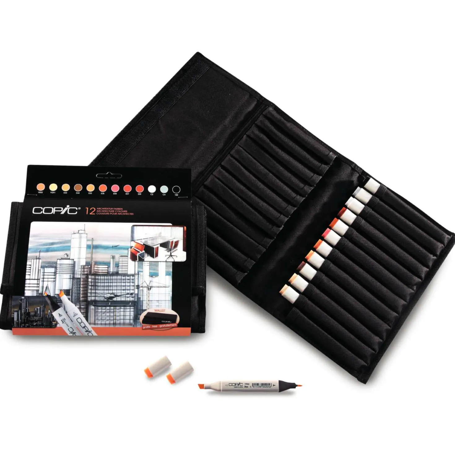 Copic - Sketch, Set di pennarelli architettura