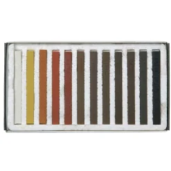 Cretacolor Brown Pastels, barrette pastelli carrè