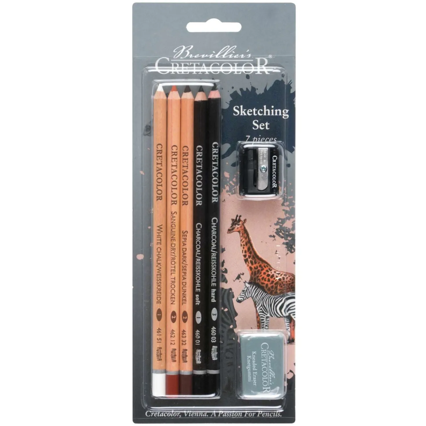 Cretacolor - Sketching Set, Set di base per disegni e schizzi