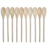 Cucchiaio di legno ovale, set da 10