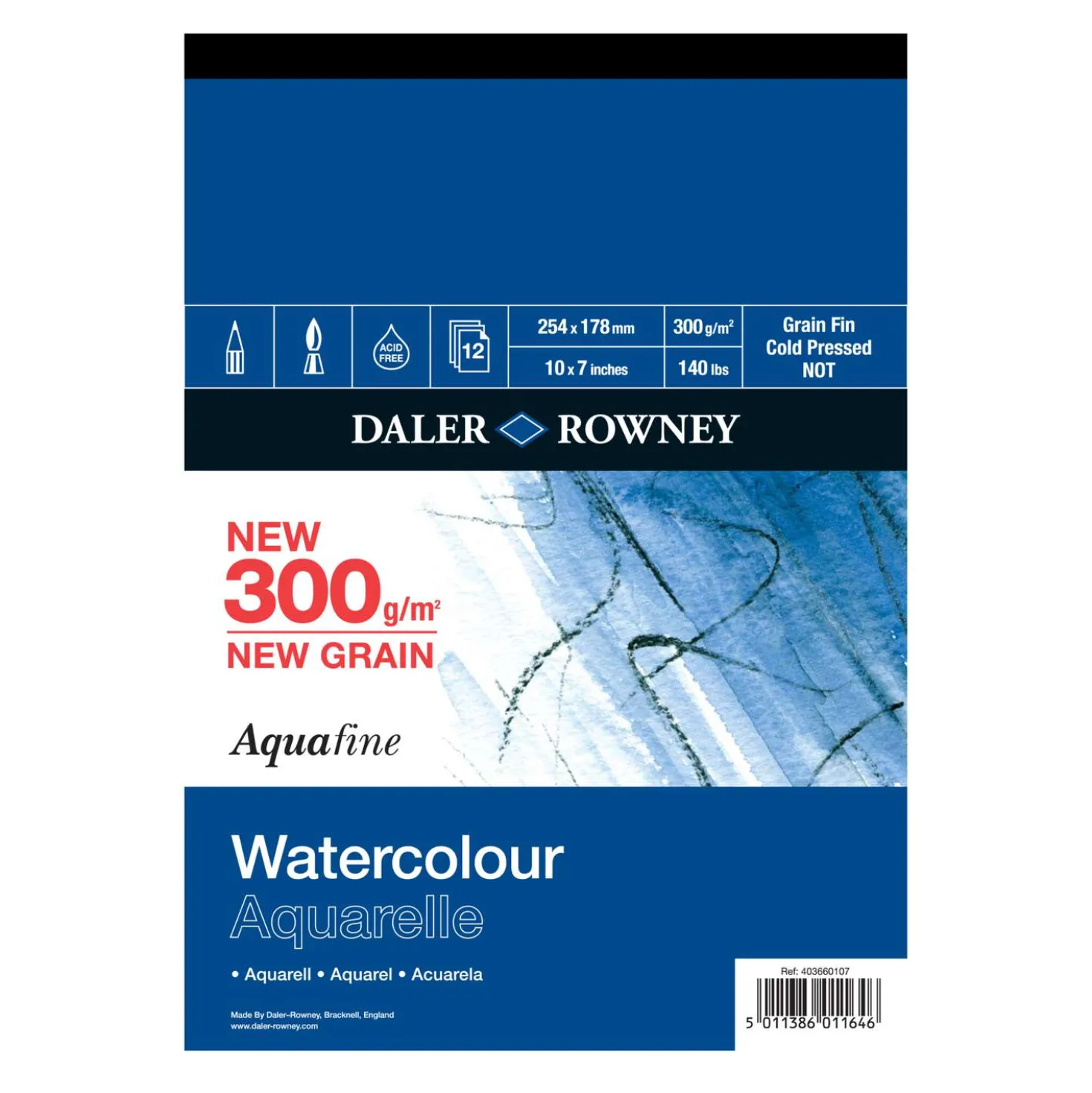 Daler-Rowney Aquafine, blocco per acquerello