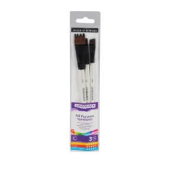Daler-Rowney - Graduate, fibra sintetica, a pettine, set