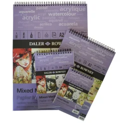 Daler-Rowney - Mixed Media, Blocco a spirale