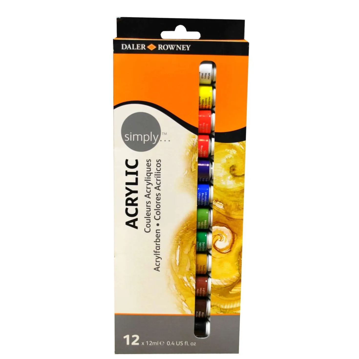 Daler-Rowney Simply - Set colori acrilici