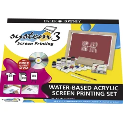 Daler-Rowney - System 3 Acryl colori per serigrafia a base d'acqua