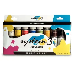 Daler-Rowney - System 3, Set di colori acrilici