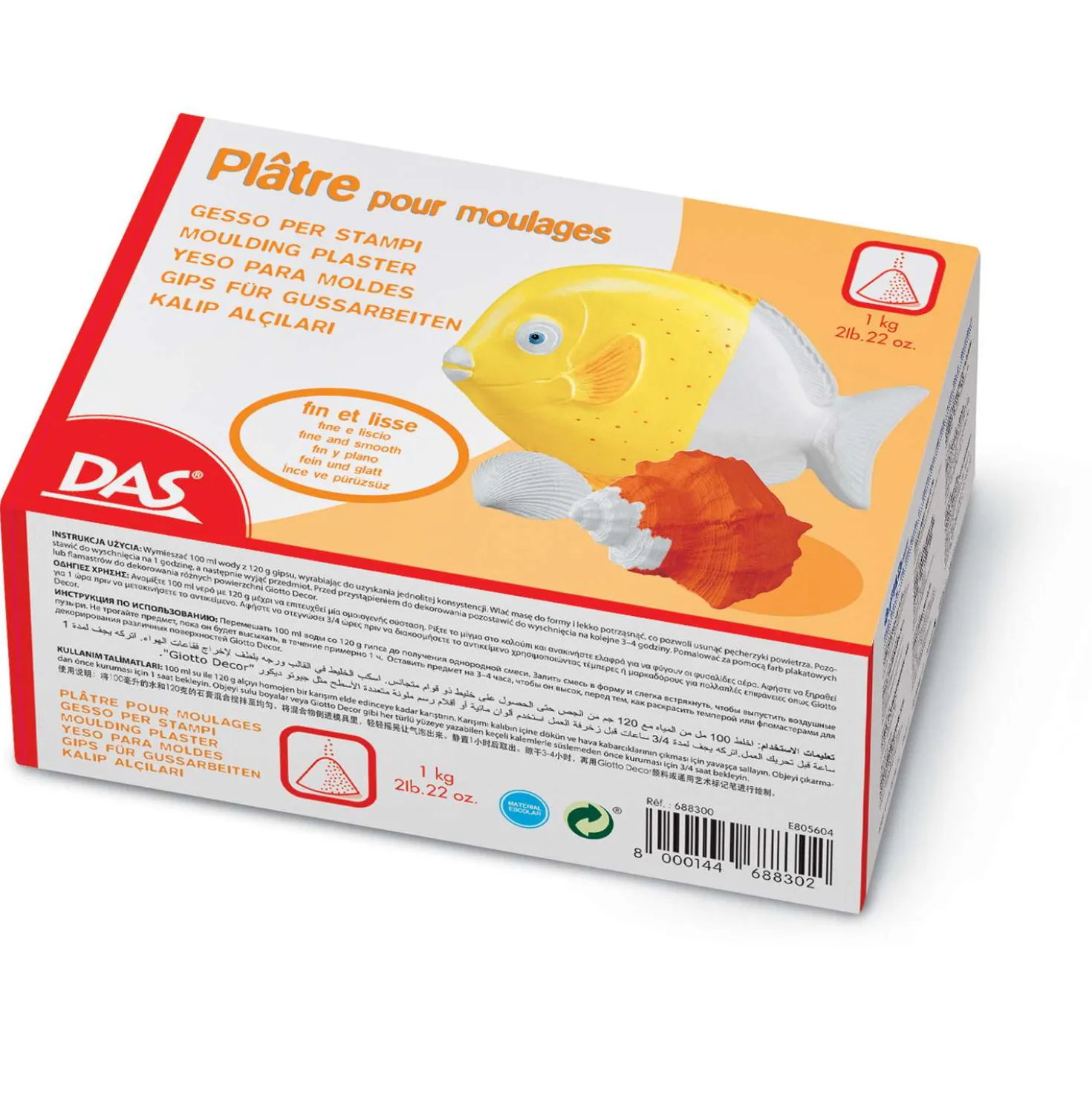 DAS - Gesso per stampi
