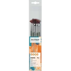 Da Vinci - Forte, Serie 5008, Set di pennelli per acrilico