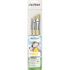 Da Vinci - Junior, set di 3 pennelli sintetici, Serie 5029