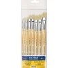 Da Vinci - Junior, set di 8 pennelli sintetici, serie 329